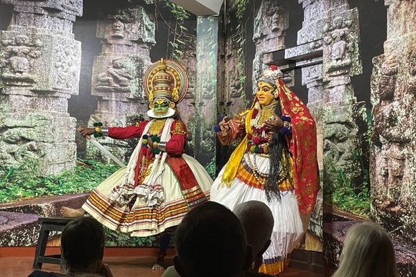 Arrival in Kochi – Heritage Bike Tour & Kathakali Performance