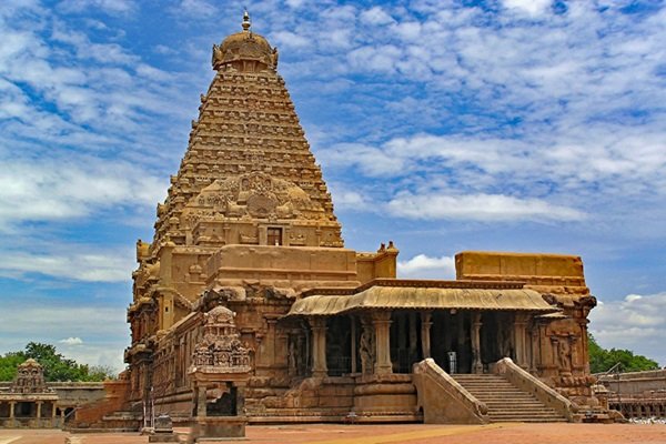 Tanjore via Trichy